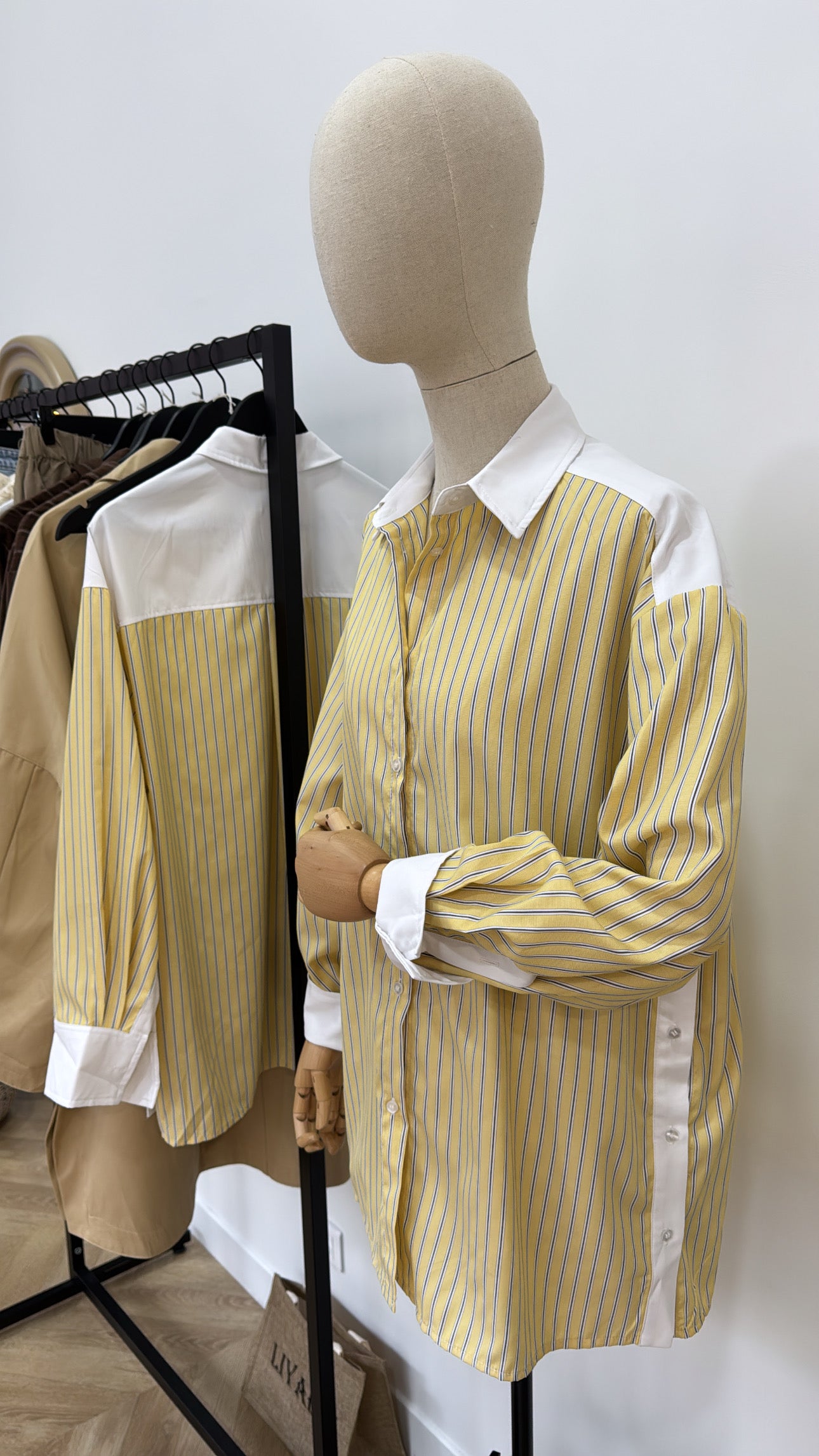 CHEMISE JAUNE