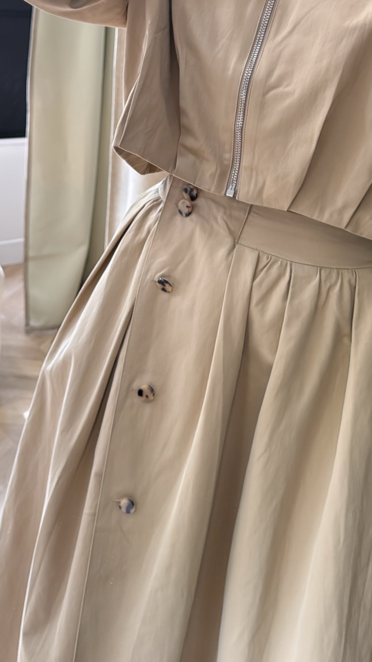 JUPE BEIGE