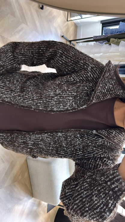 GILET ELODIE [MARRON]
