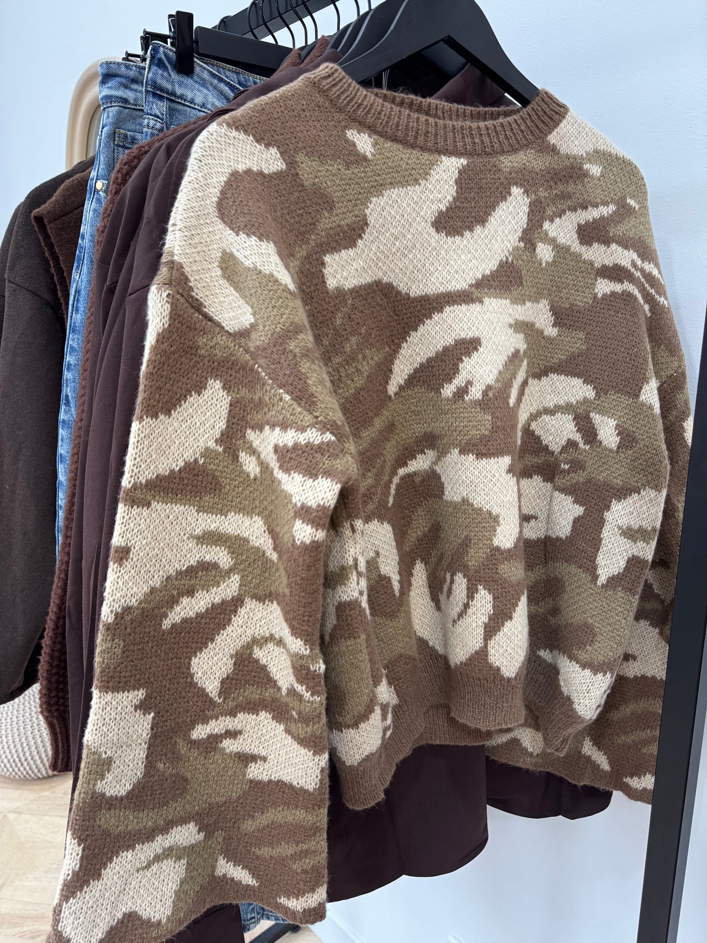 Pull militaire [marron]