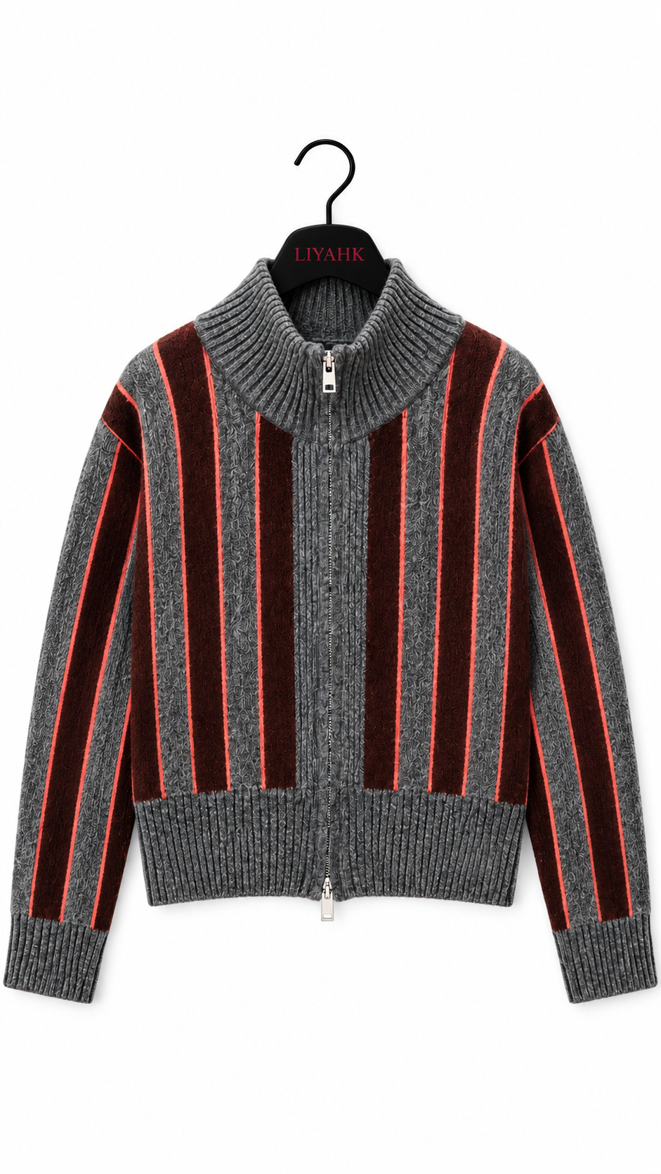 GILET A RAYURES