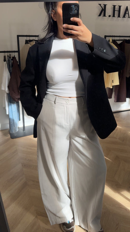 PANTALON PINCE [GRIS CLAIR]