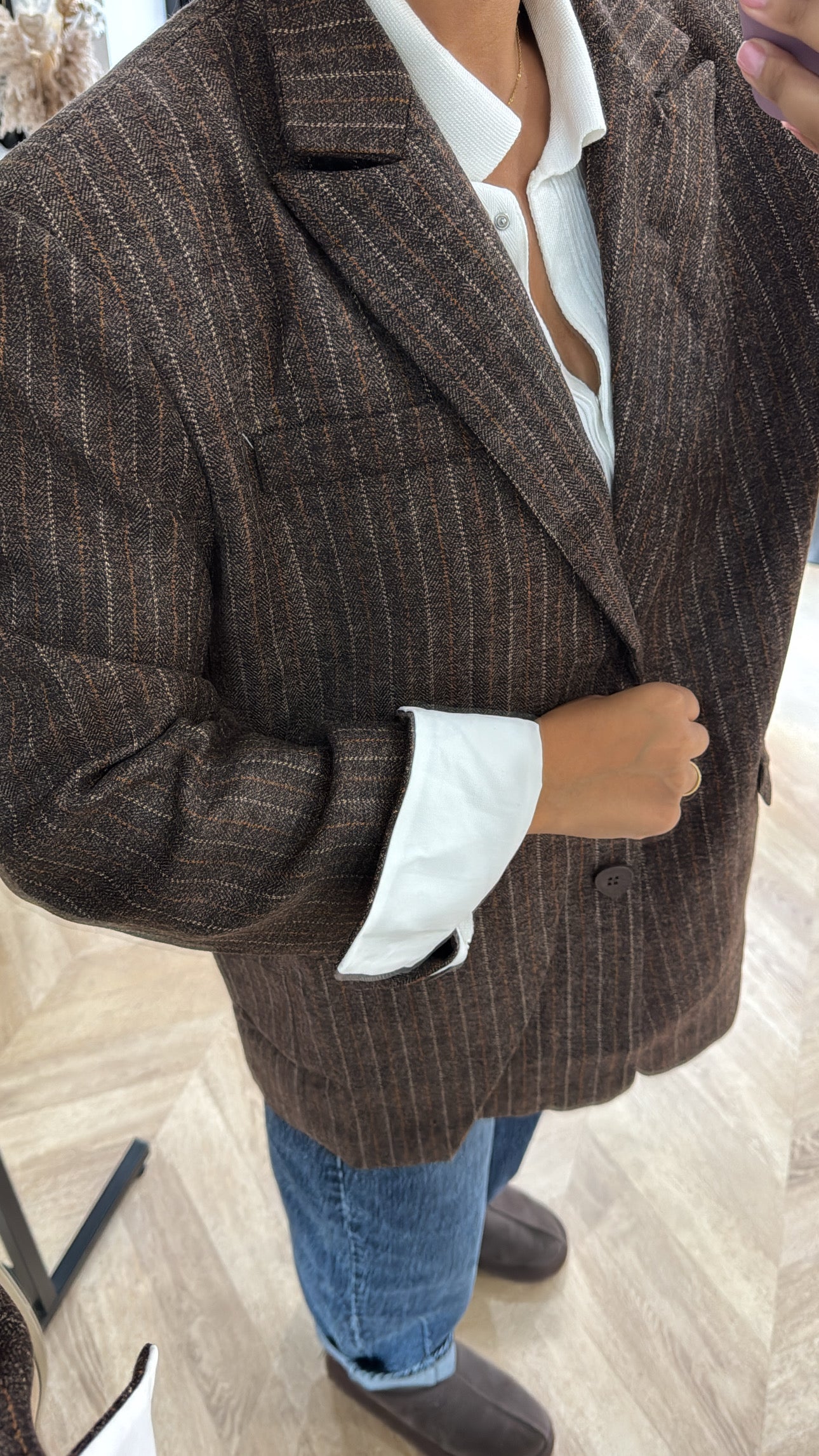 BLAZER ALIA [MARRON]